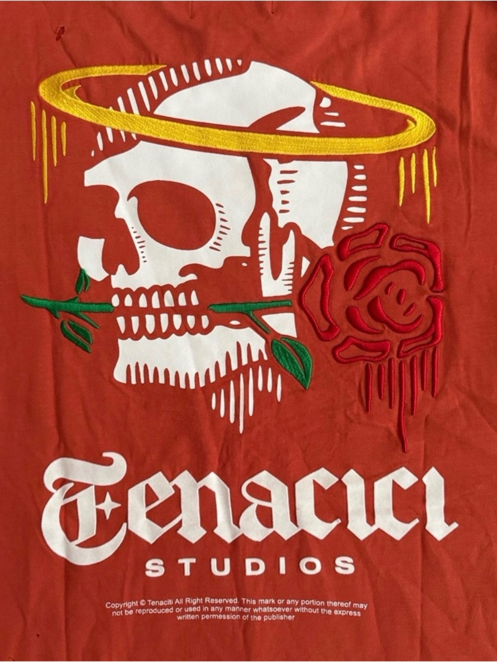 Men’s Tenaciti Studios T-Shirt, Size Small, Heavyweight, NWT